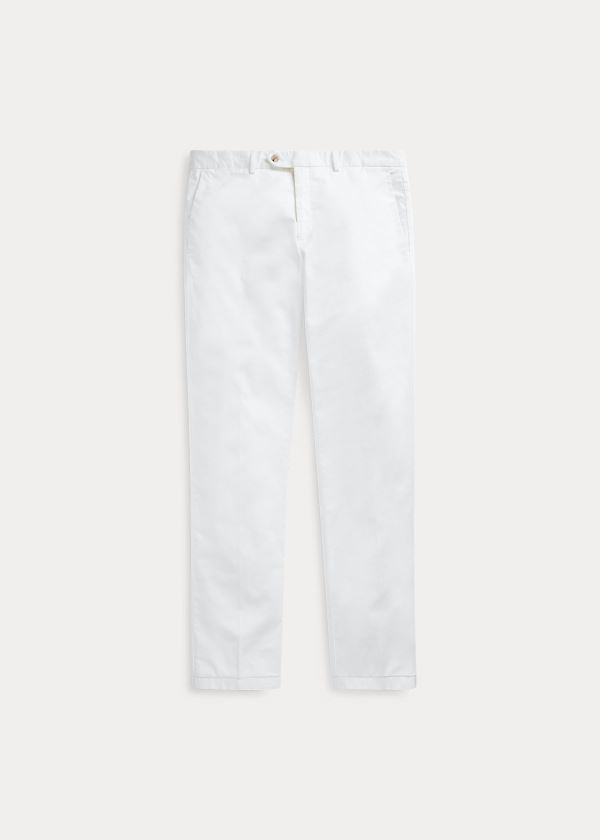 Ralph Lauren Slim Fit Stretch Chinos Herre Danmark (ETKSB0128)